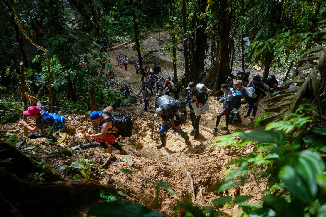 Increase in children traversing perilous Darién Gap jungle